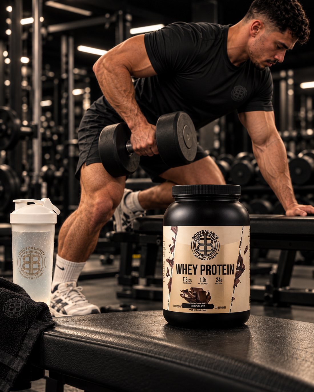 BodyBalance whey protein bij krachttraining